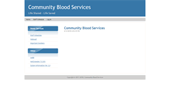 Desktop Screenshot of ds.cbsblood.org